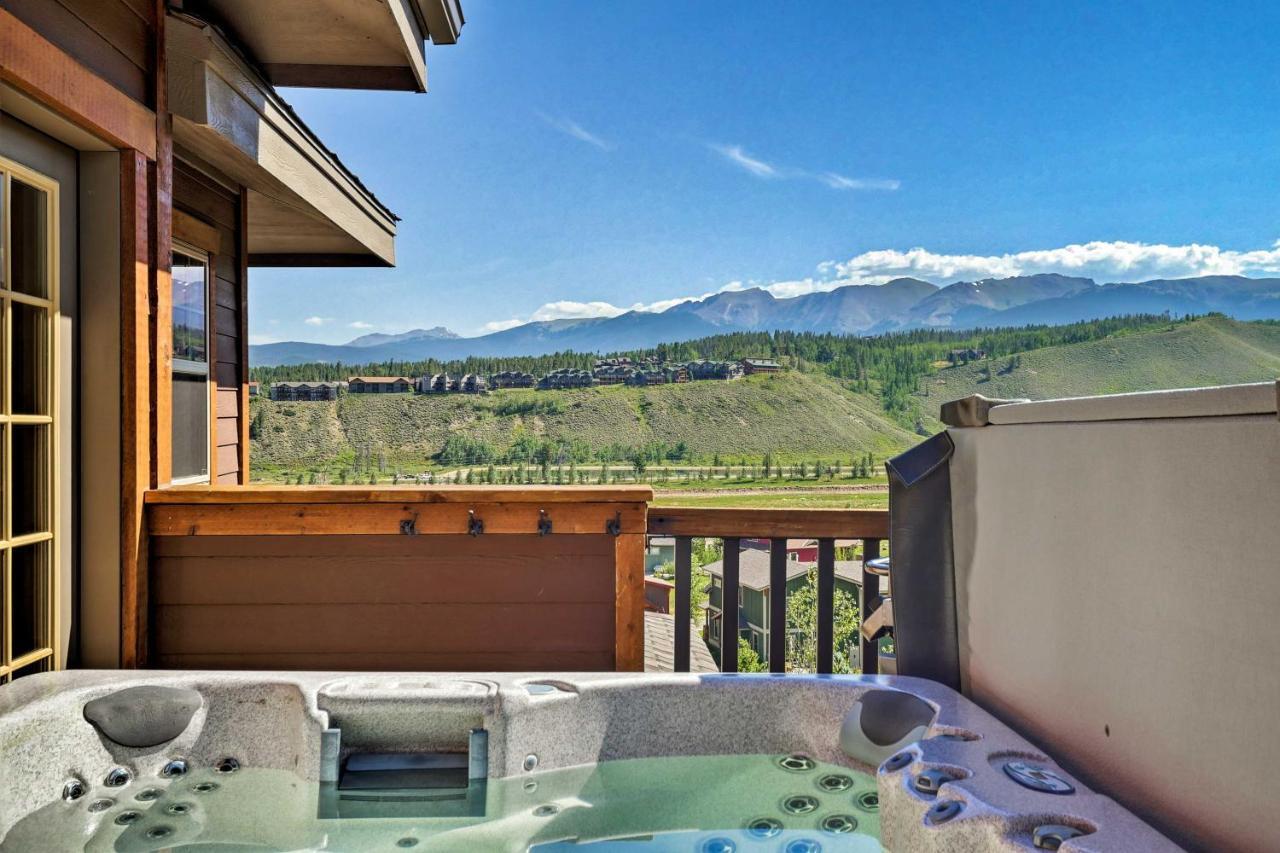 Winter Park Condo With Hot Tub And Mountain Views! Exterior photo